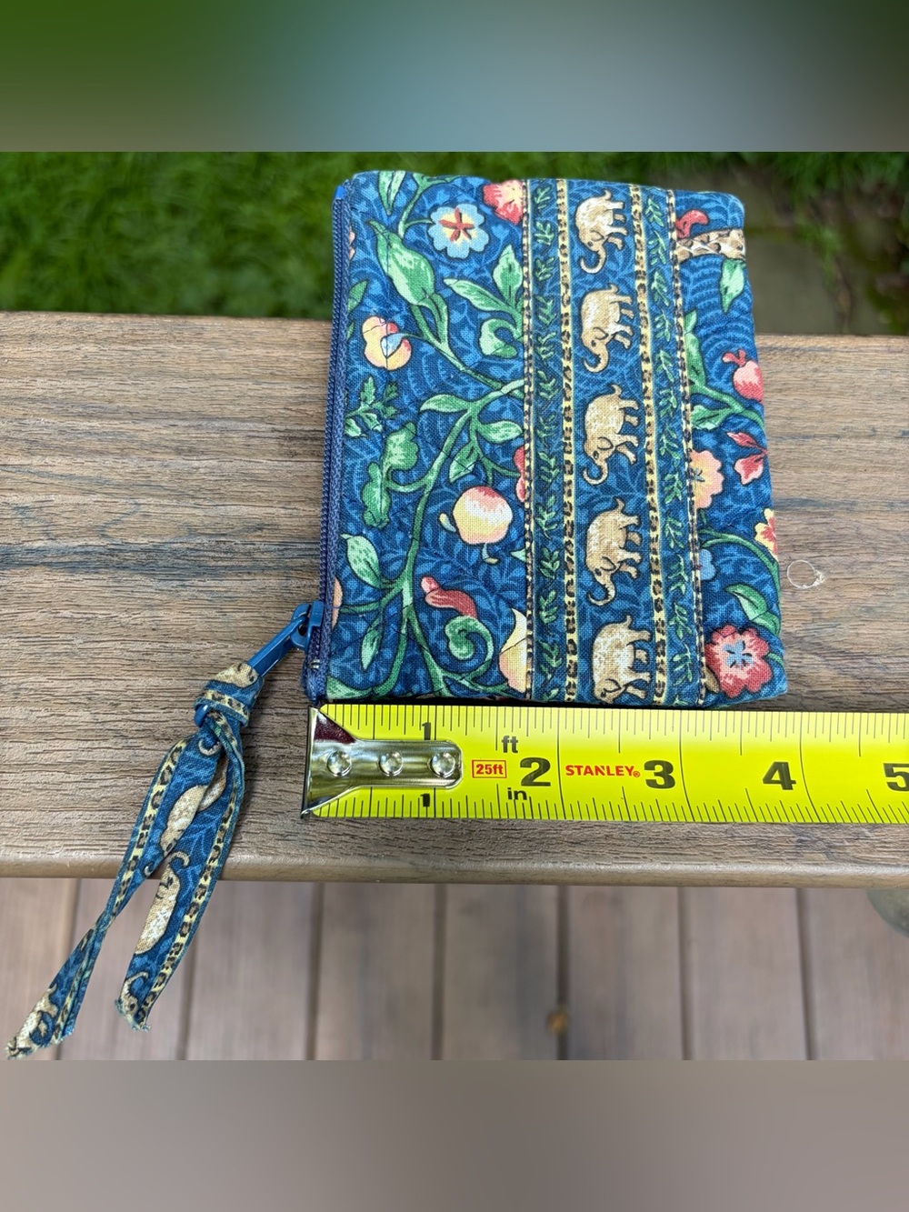 TWO Pieces Vera Bradley Animal Kingdom 2000 Trifold Wallet AND Coin Purse EUC - Picture 10 of 15